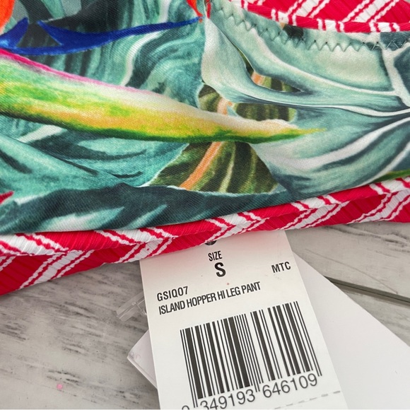 Rip Curl Palm Print Bikini Bottoms - Picture 4 of 6